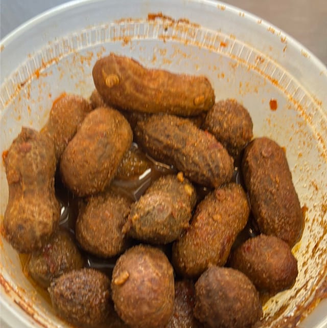 Boiled Peanuts.